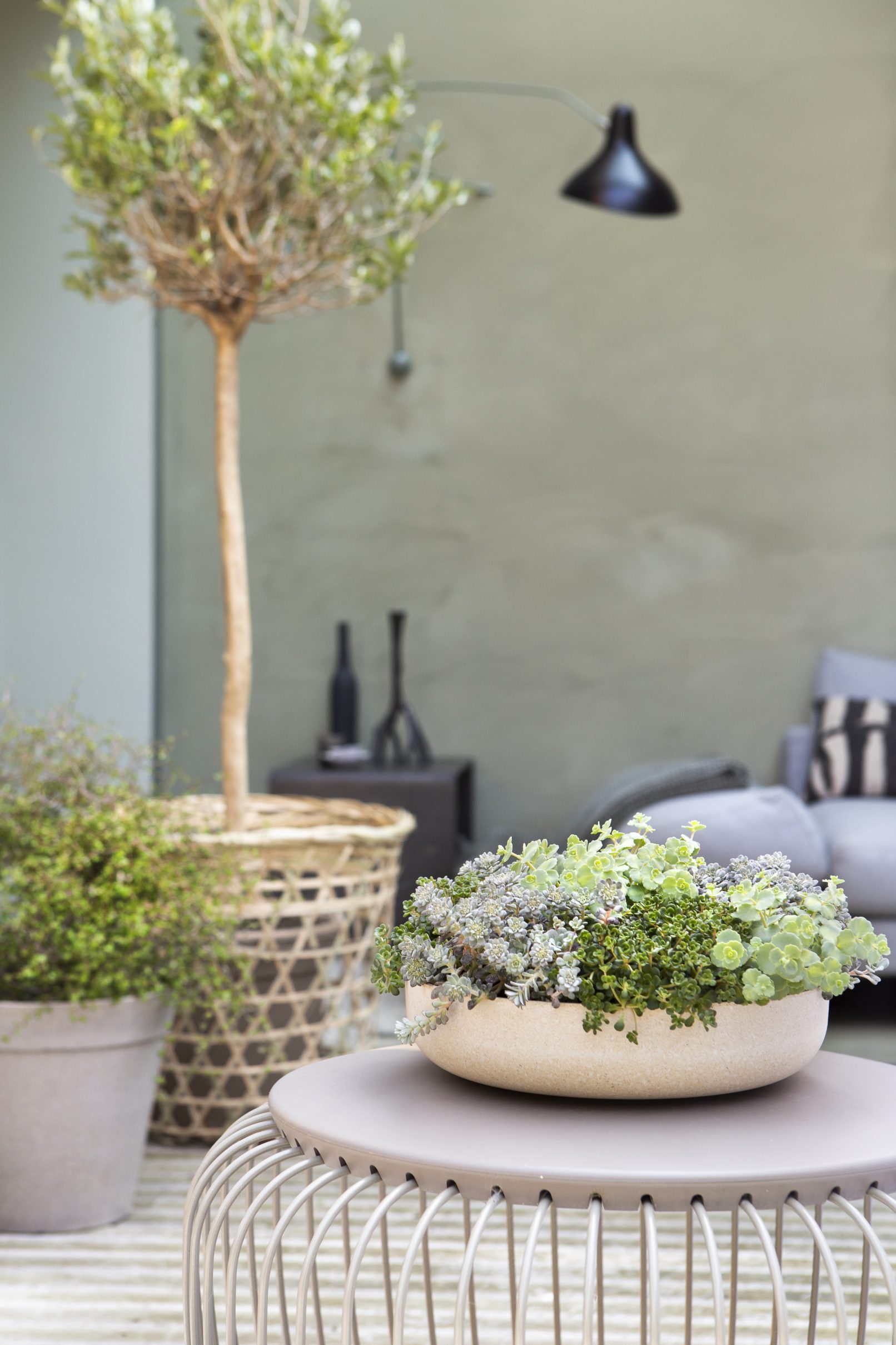 Eco-friendly bloempotten Fibrics