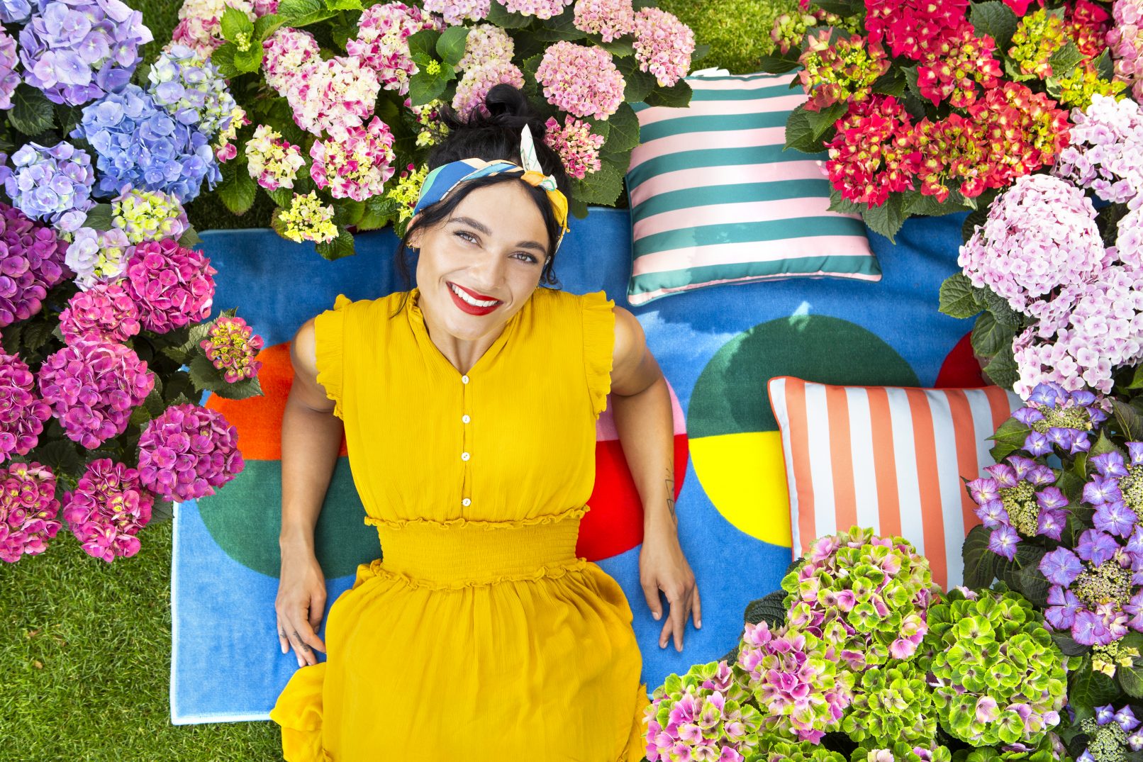 fotostyling pothortensia voor in de tuin- Helene Verhoeff-