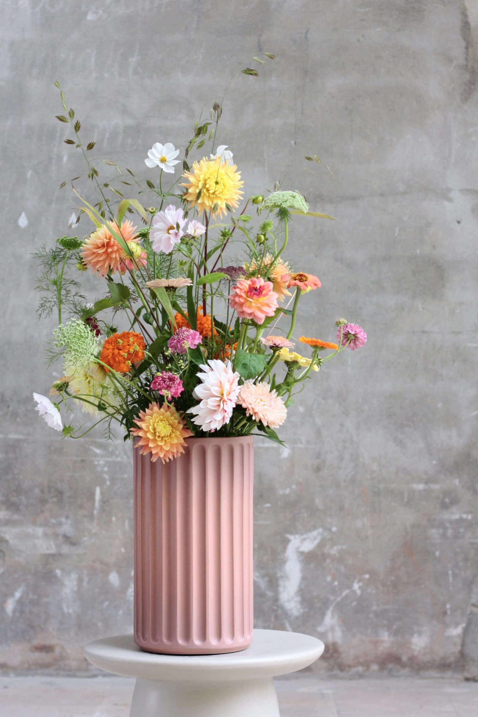 boeket bloemen maken gelukkig zomer trend Helene Verhoeff