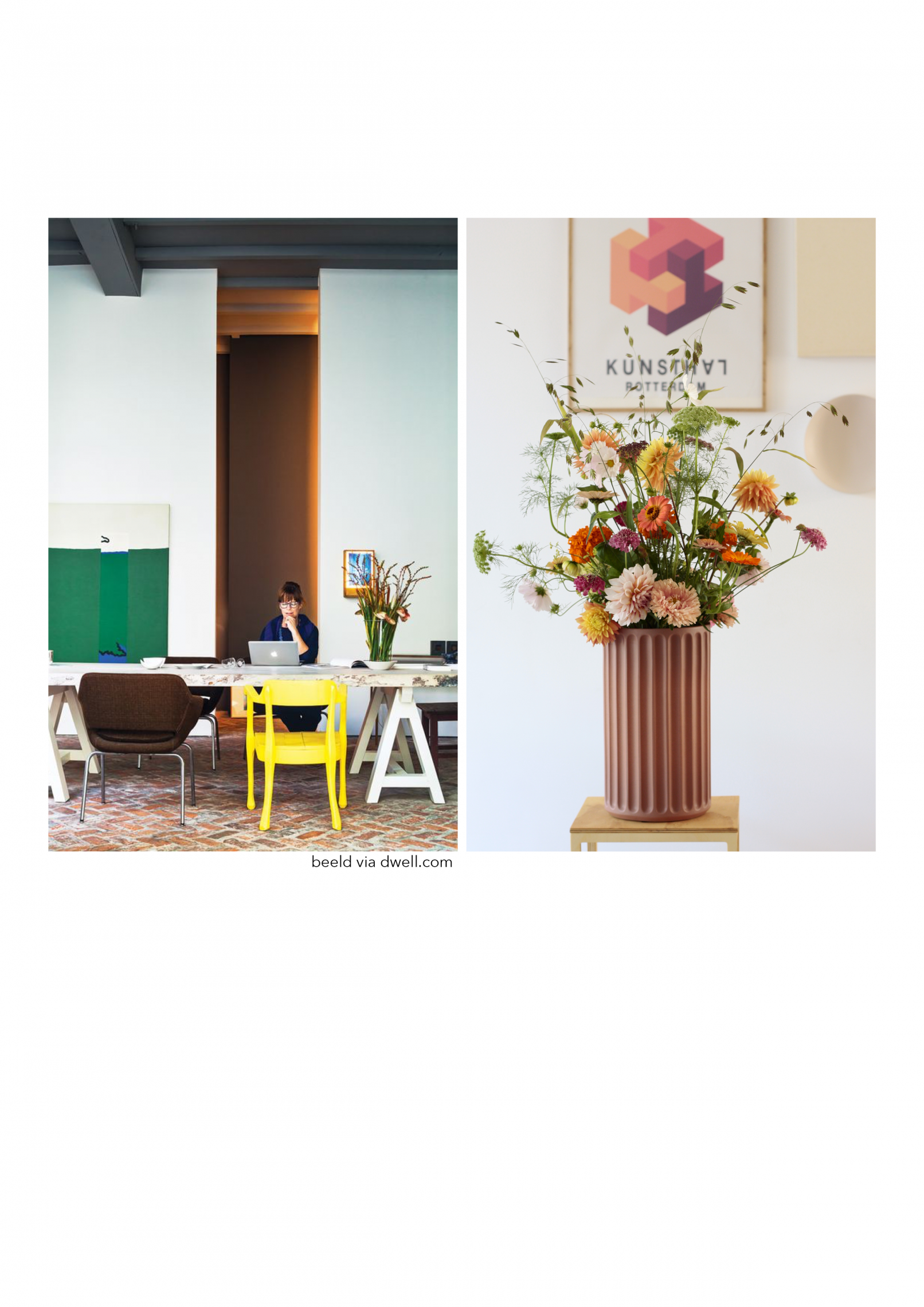 boeket bloemen maken gelukkig zomer trend Helene Verhoeff